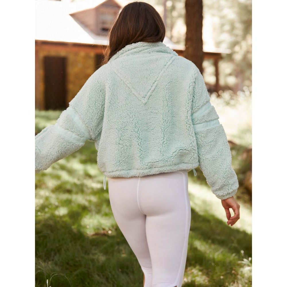 🎉LAST CHANCE🎉 NWT FP Movement Nantucket Fleece / Iced Aqua - Picture 6 of 9
